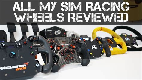 All My Fanatec Simucube Sim Racing Wheels Reviewed Youtube