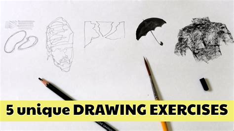 Practice And Improve Your Drawing Skill 5 Unique Exercises Youtube