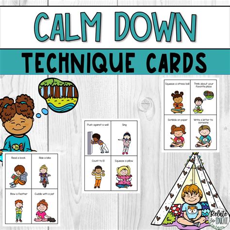 Strategies Free Calm Down Printables Thinking About Emotions Is One Of