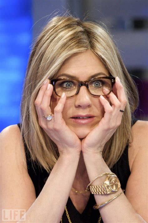 Girls Who Wear Glasses Jennifer Aniston Glasses Celebrities With