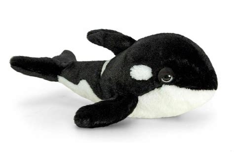 Keel Toys 35cm Orca Killer Whale Cuddly Soft Toy Plush Teddy