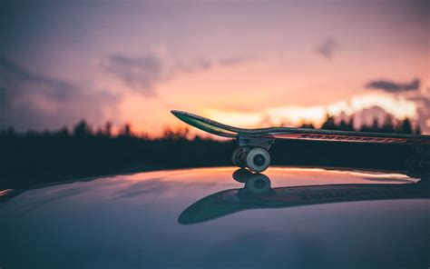 A collection of the top 108 skate aesthetic wallpapers and backgrounds available for download for free. Wallpaper of Skateboarding, Sunset, Sport background & HD image