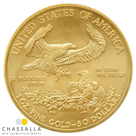 American Eagle Goldmuenze 1 Unze Online Kaufen