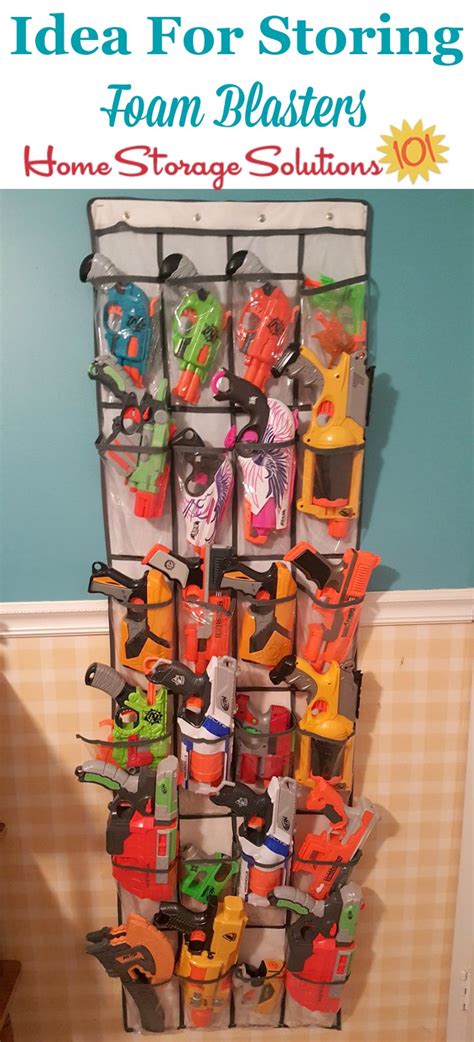You don't have to do this, but it makes your homemade nerf gun look a lot cooler! Nerf Storage & Organization Ideas: For Blasters & Accessories