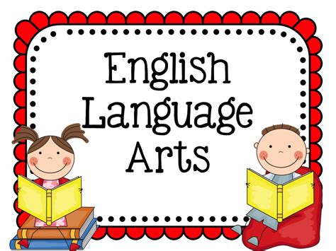 English Language Arts As A Graphic Illustration Free Image Download