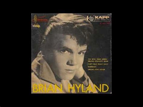 BRIAN HYLAND ITSY BITSY TEENY WEENY YELLOW POLKADOT BIKINI Side A EP BRAZILIAN RECORD