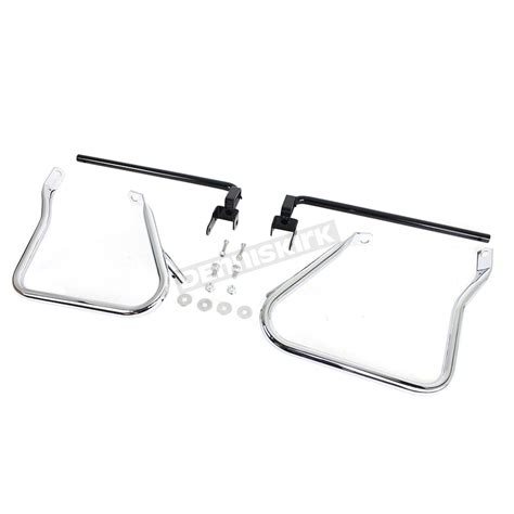 V Twin Manufacturing Chrome Rear In Engine Bar Kit