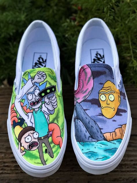 Rick And Morty Slip On — Nykeria Shoes Custom Vans Shoes Vans Shoes