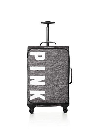 Victorias Secret Pink Wheelie Suitcase Carry On Grey Marl Victoria