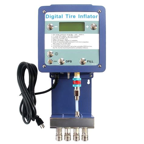 High Pressure Digital Tyre Inflator For 4 Tyres Simultaneous Inflation