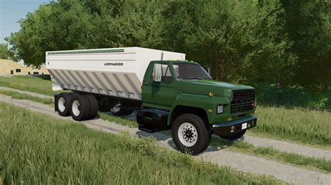 Ford F800 Flatbed Autoloadgrainbed V1000 Truck Farming Simulator