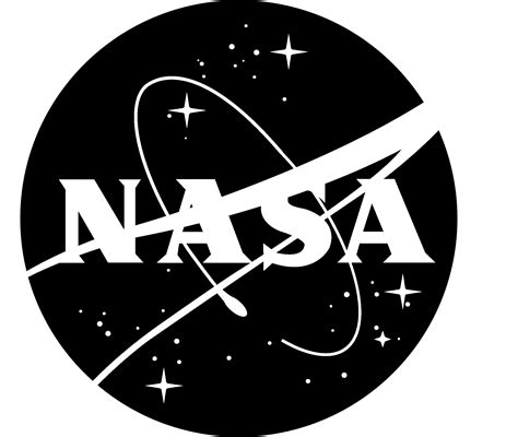Download Nasa Logo Black And White Nasa Logo Wallpaper Iphone Png