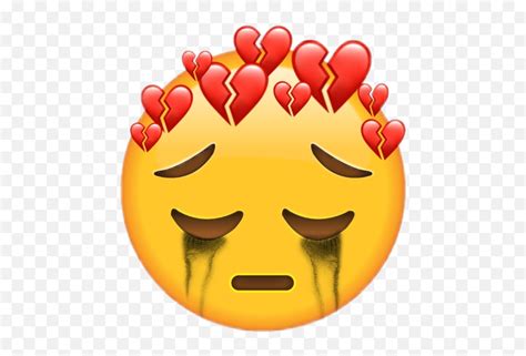 Sad Triste Tristeza Emoji Emojis Sadness Stickers Tristesemoji