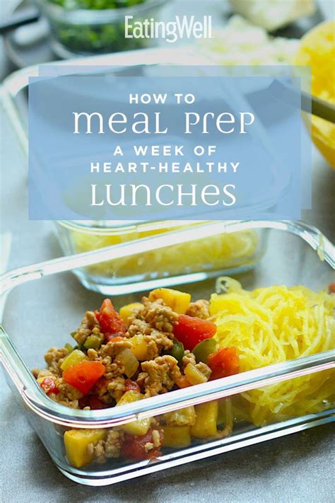 Eating healthily with type 2 diabetes can require extra effort in the best of times. How to Meal-Prep for a Week of Heart-Healthy Lunches ...