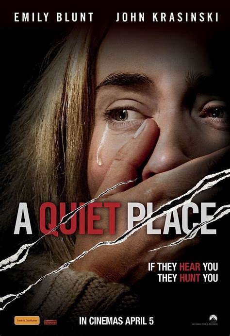 The most remarkable thing was how quiet the trailer was, the use of silence seemed effective. A Quiet Place Review - Capsule Computers