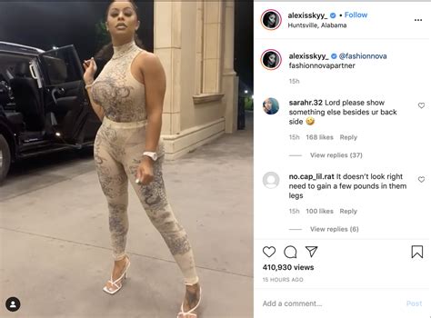 That Body Will Not Last Forever Fans Call Out Alexis Skyy For Always