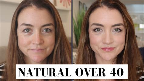 natural no makeup makeup tutorial over 40 beauty youtube