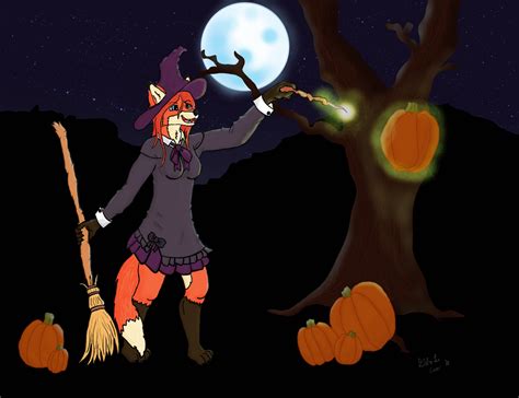 Fox Witch Full Color By Puch62 On Deviantart