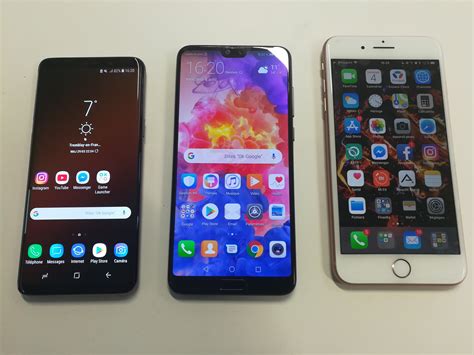 Huawei p20 pro vs samsung galaxy s9 plus. Huawei P20 Pro vs Galaxy S9 vs iPhone 8 Plus : la guerre ...