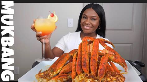 I doubled the it and also. LABOR DAY | GIANT CRABS LEGS + SEAFOOD BOIL MUKBANG ...