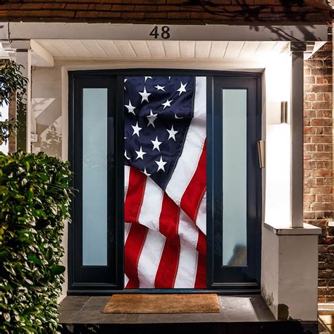 Patriotic Door Banner American Flag Decor American Flag Etsy Uk