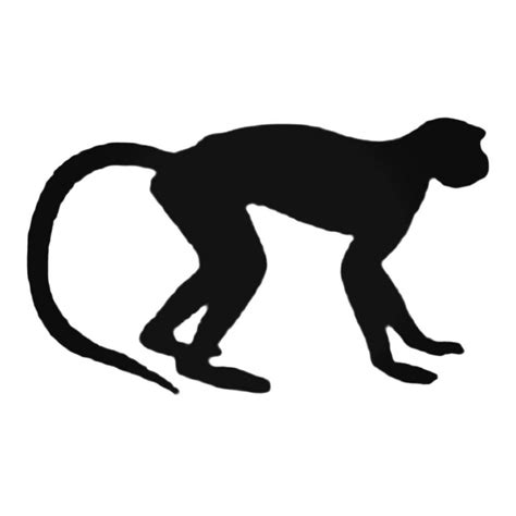 Buy Scrawny Monkey Decal Sticker Online
