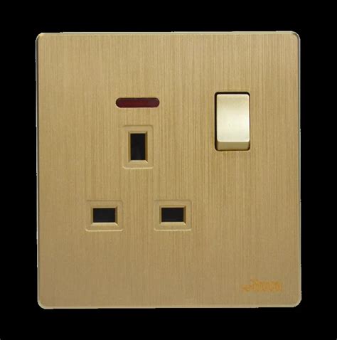 Retouch Ultra Rimless 13a Flat Pin Switch Socket Cw Neon White