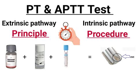 Aptt Test Activated Partial Thromboplastin Time Test Coagulation