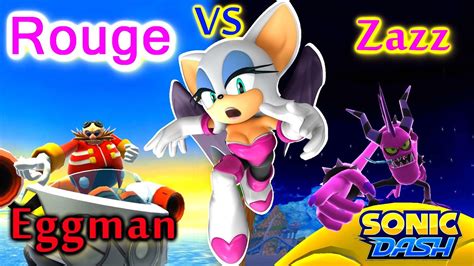 Sonic dash vector zazz boss fight gameplay. Sonic Dash - Rouge VS Zazz VS Eggman [Widescreen ...