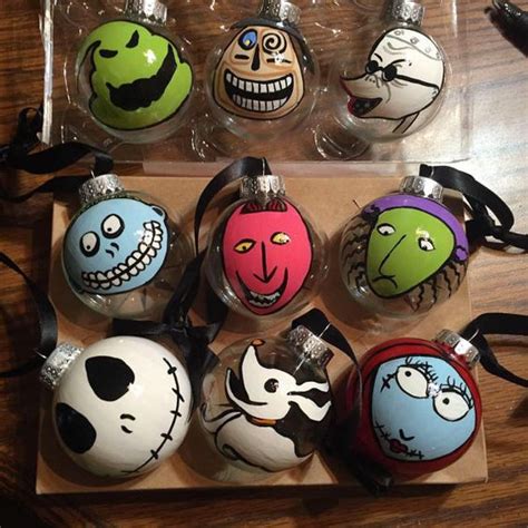 How To Make Nightmare Before Christmas Ornaments The Cake Boutique