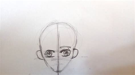 How To Draw Anime Boy Face Youtube