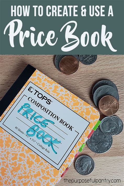 Diy Price Book Frugal T Price Book Grocery Price Book