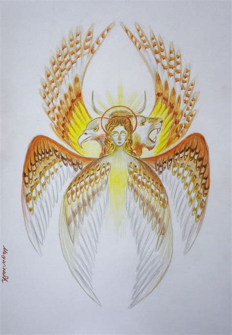 Biblical Art Angel Art Seraphim