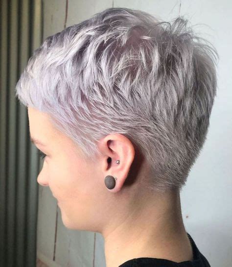 Pixie Haircuts And Grey Haircolours Over 60s