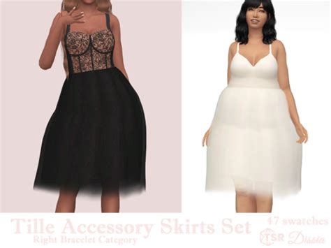 Dissia Tille Accessory Skirts Set 47 Swatches Base Game