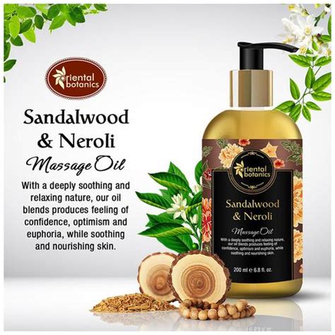 Buy Oriental Botanics Body Massage Oil Sandalwood And Neroli Online At Best Price Of Rs 19470