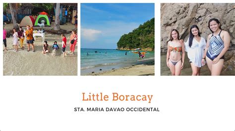 Little Boracay Sta Maria Davao Occidental Youtube