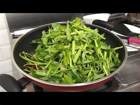 Membuat bubur nasi yang lembut dan tidak menggumpal? Sayur Kangkong Goreng | PART 1 utk Bubur Nasi No.1 ...