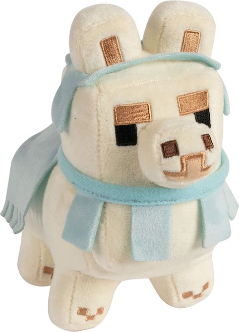 Jinx Minecraft Happy Explorer Llama Plush Whitebaby Blue Peluche