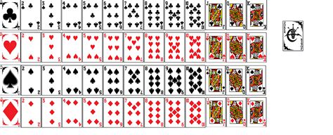 Standard Deck Of Cards 52 Clip Art Library