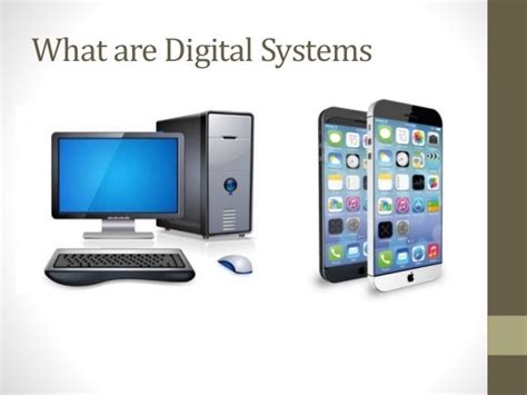 Understanding digital systems