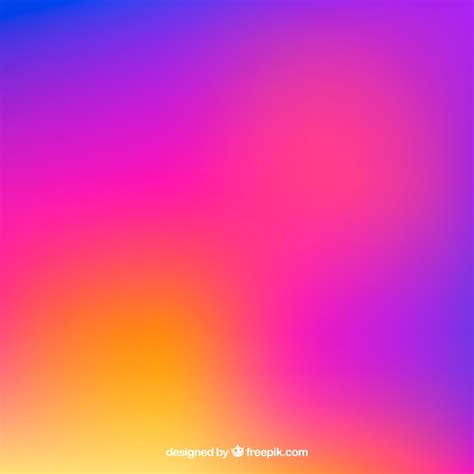 Free Vector Instagram Background In Gradient Colors