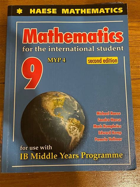 Haese Mathematics Mathemarics For The International Student 9 Myp 4