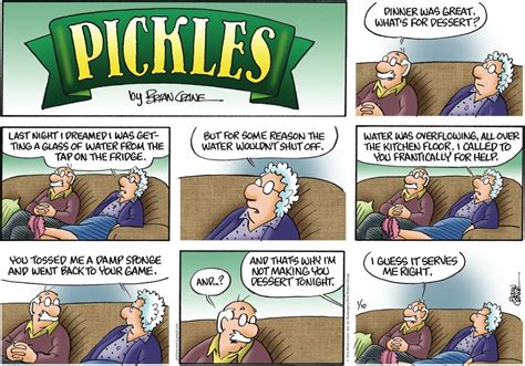 Today On Pickles Comics By Brian Crane Comics Pickles Funny