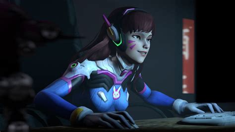 D VA Playing As D VA Overwatch SFM FpvRacer Lt