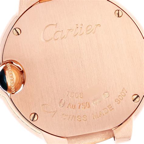 Cartier Ballon Bleu 28 Silver Dial Rose Gold Ladies Watch W69002z2 Box Papers Swisswatchexpo