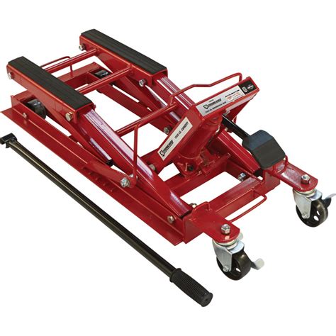 Free Shipping — Strongway 1500 Lb Hydraulic Motorcycle Liftutility
