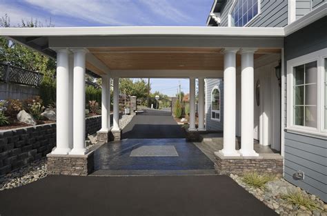 Choice Construction Remodel Custom Homes Gig Harbor Driveway Front