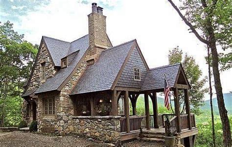Pin By Lane Sommer On Cabins Stone Cottage House Plans Cottage Style
