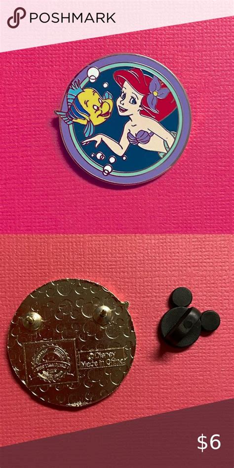 Ariel And Flounder Best Friends Disney Trading Pin Ariel And Flounder